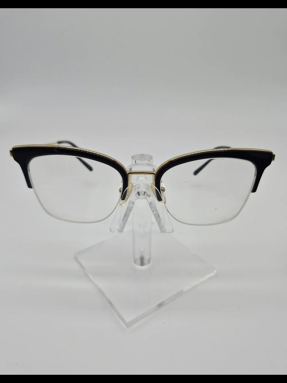 Michael Kors Black and Gold Cat Eye Glasses
